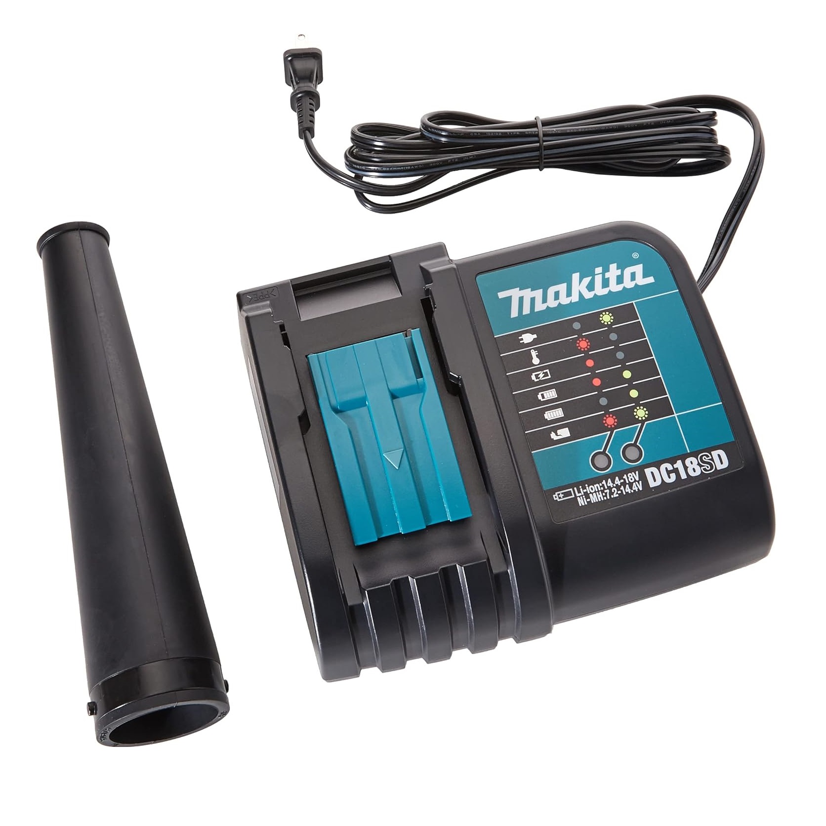 Foto 4 pulgar | Sopladora Inalámbrica Bateria Cargador 18v Dub185sfx1 Makita