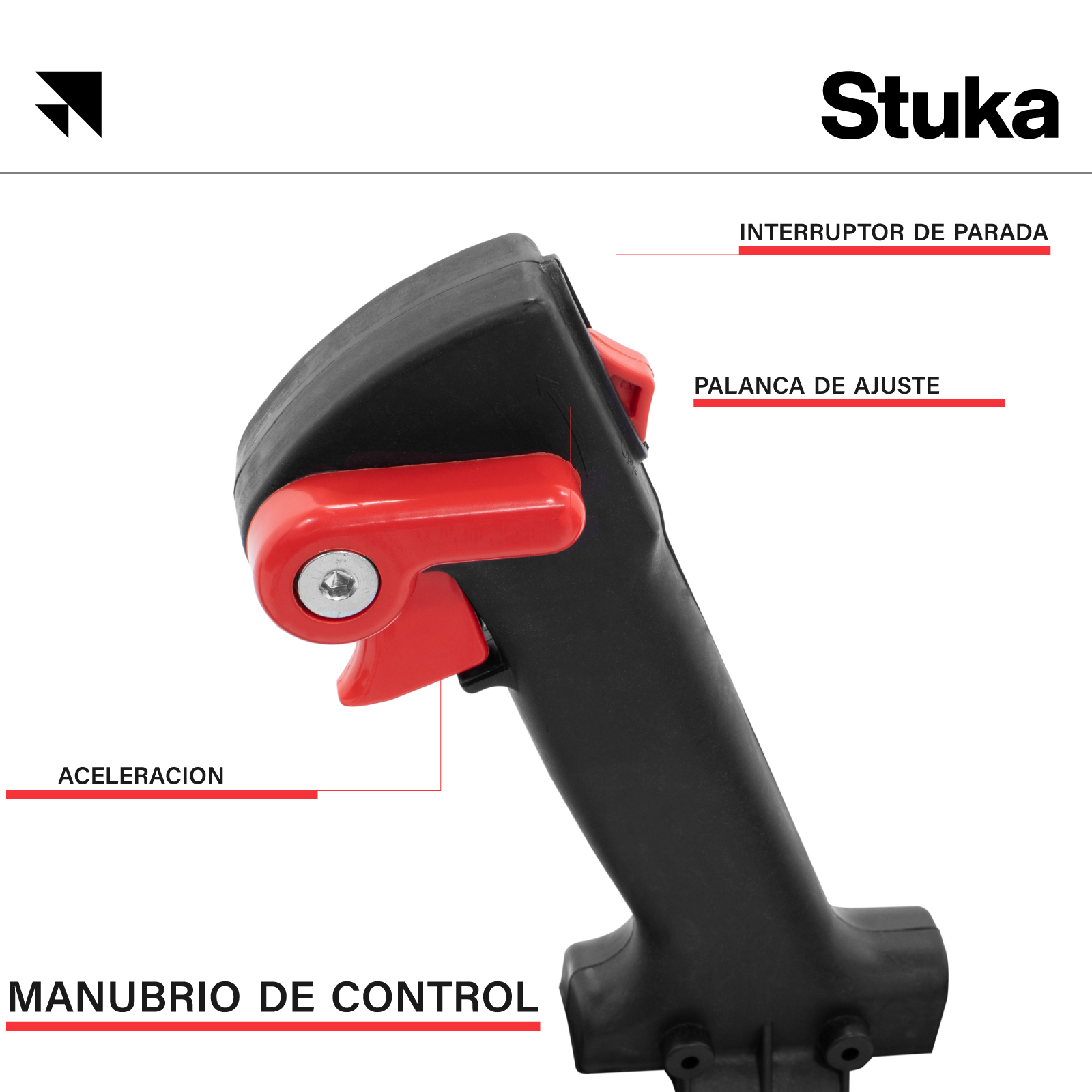 Foto 7 pulgar | Sopladora de Aire Stuka Stuttgart Roja con Accesorios