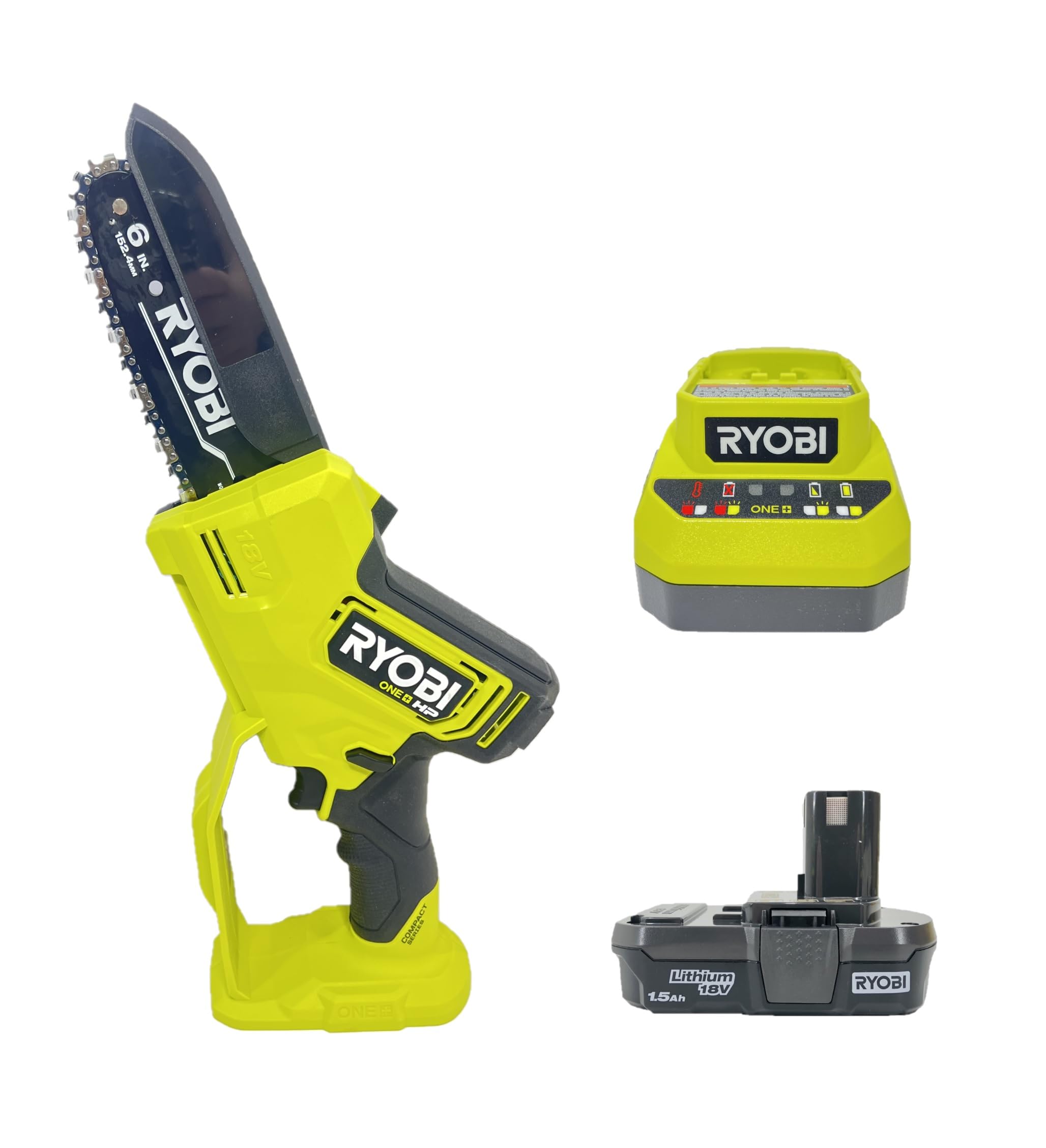 Foto 8 pulgar | Minisierra De Poda Ryobi One+ Hp De 18 V, Sin Escobillas, 15 Cm, De Ryobi - Venta Internacional.