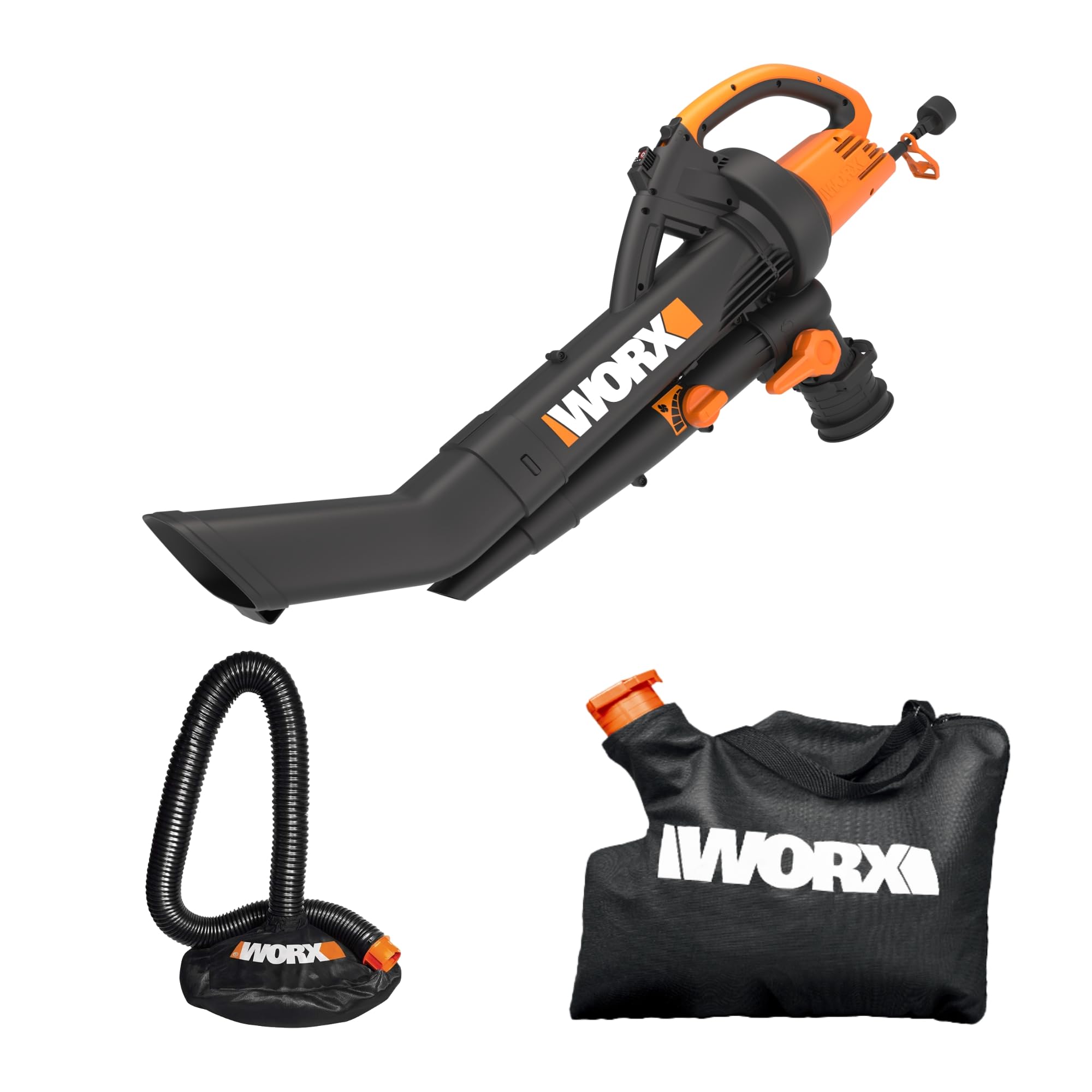 Foto 2 pulgar | Soplador De Hojas Worx Trivac Eléctrico 3 En 1, 350 Cfm 210 Mph, Wg505.2 - Venta Internacional.