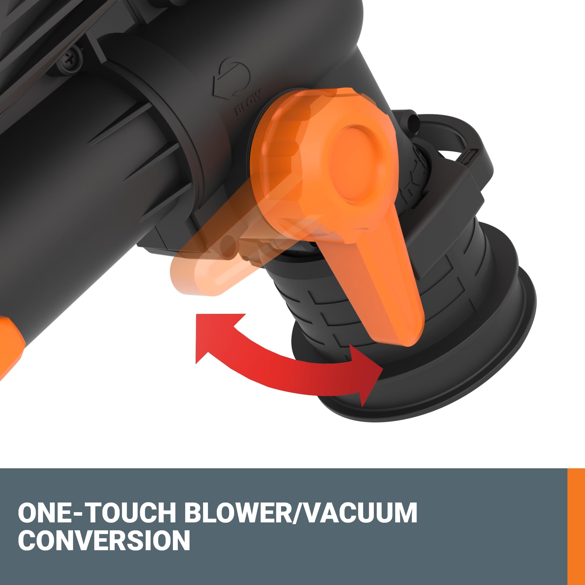 Foto 7 pulgar | Soplador De Hojas Worx Trivac Eléctrico 3 En 1, 350 Cfm 210 Mph, Wg505.2 - Venta Internacional.