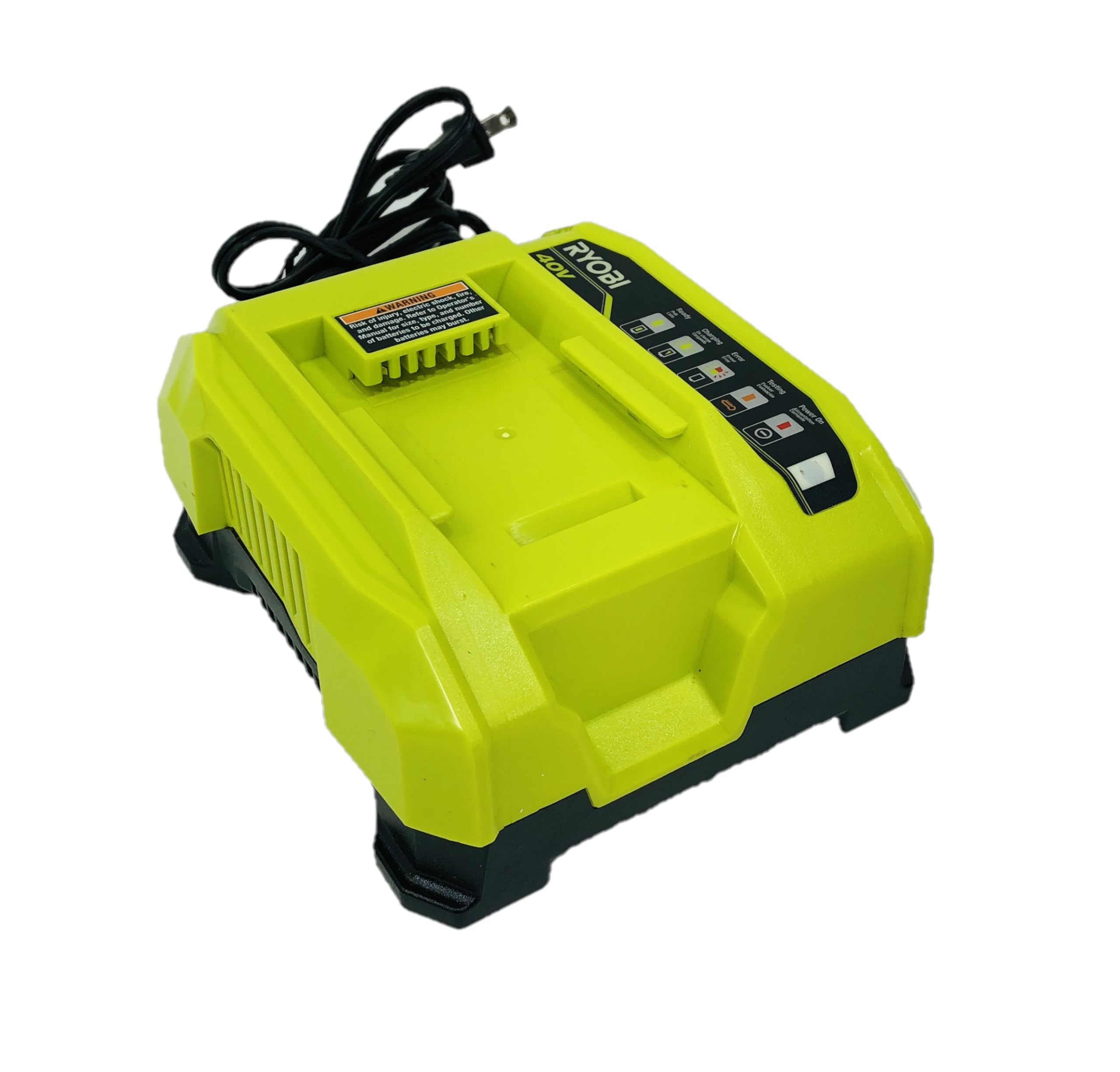 Cargador Rápido De Iones De Litio Ryobi Op406a De 40 V Para Baterías De 40 V - Venta Internacional.