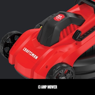 Foto 3 | Cortadora De Césped Eléctrica Craftsman Cmemw213 13ah 20 Pulgadas Roja - Venta Internacional.