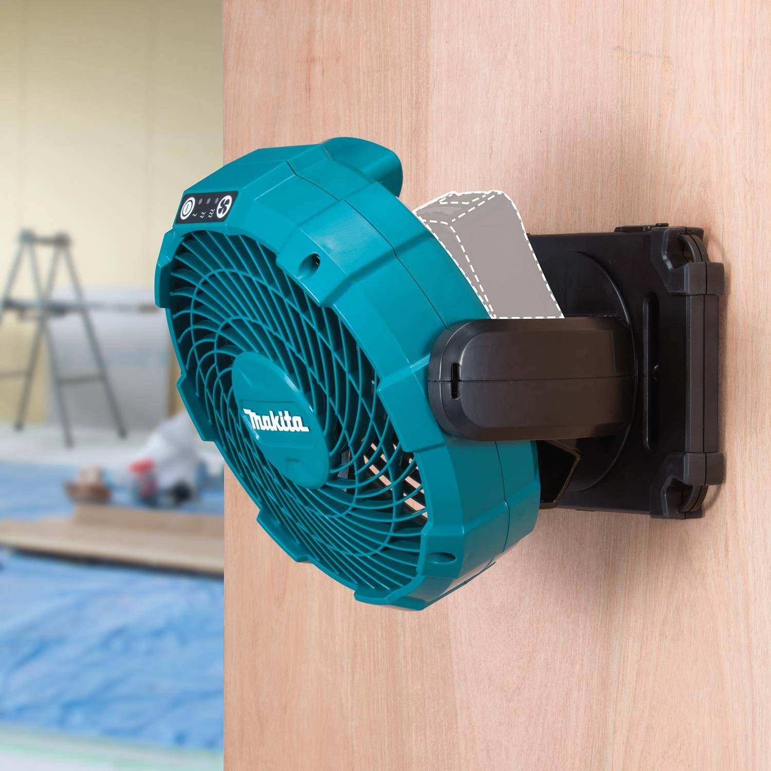 Foto 5 pulgar | Ventilador Makita Cf100dz 12 V Máx. Cxt, Iones De Litio, Inalámbrico, 18 Cm, Azul - Venta Internacional.