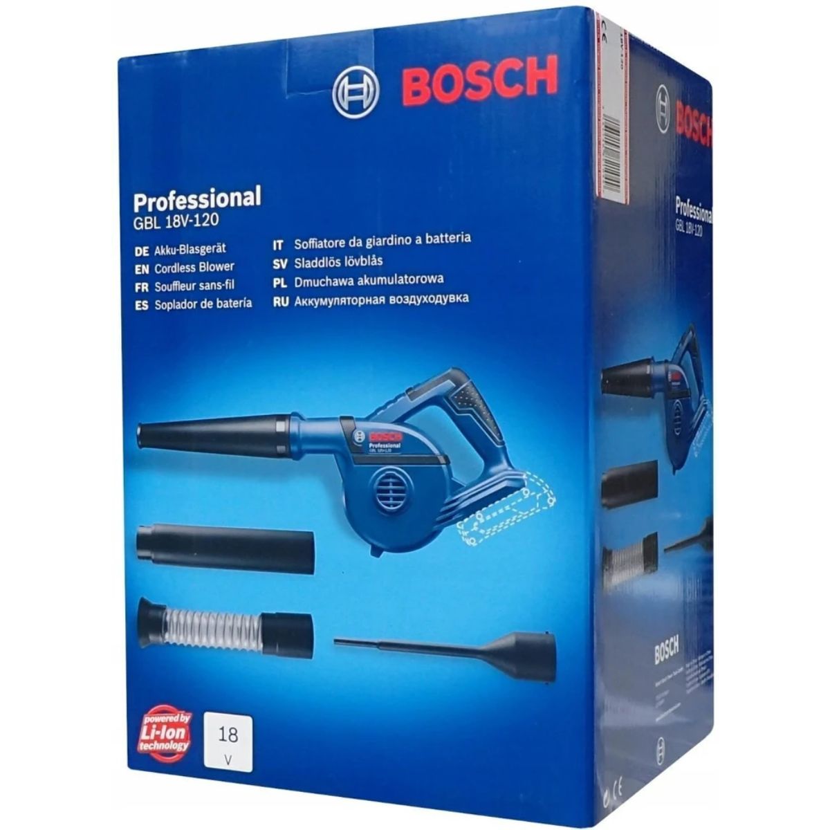 Foto 5 pulgar | Soplador A Bateria Bosch Gbl 18v-120 Professional
