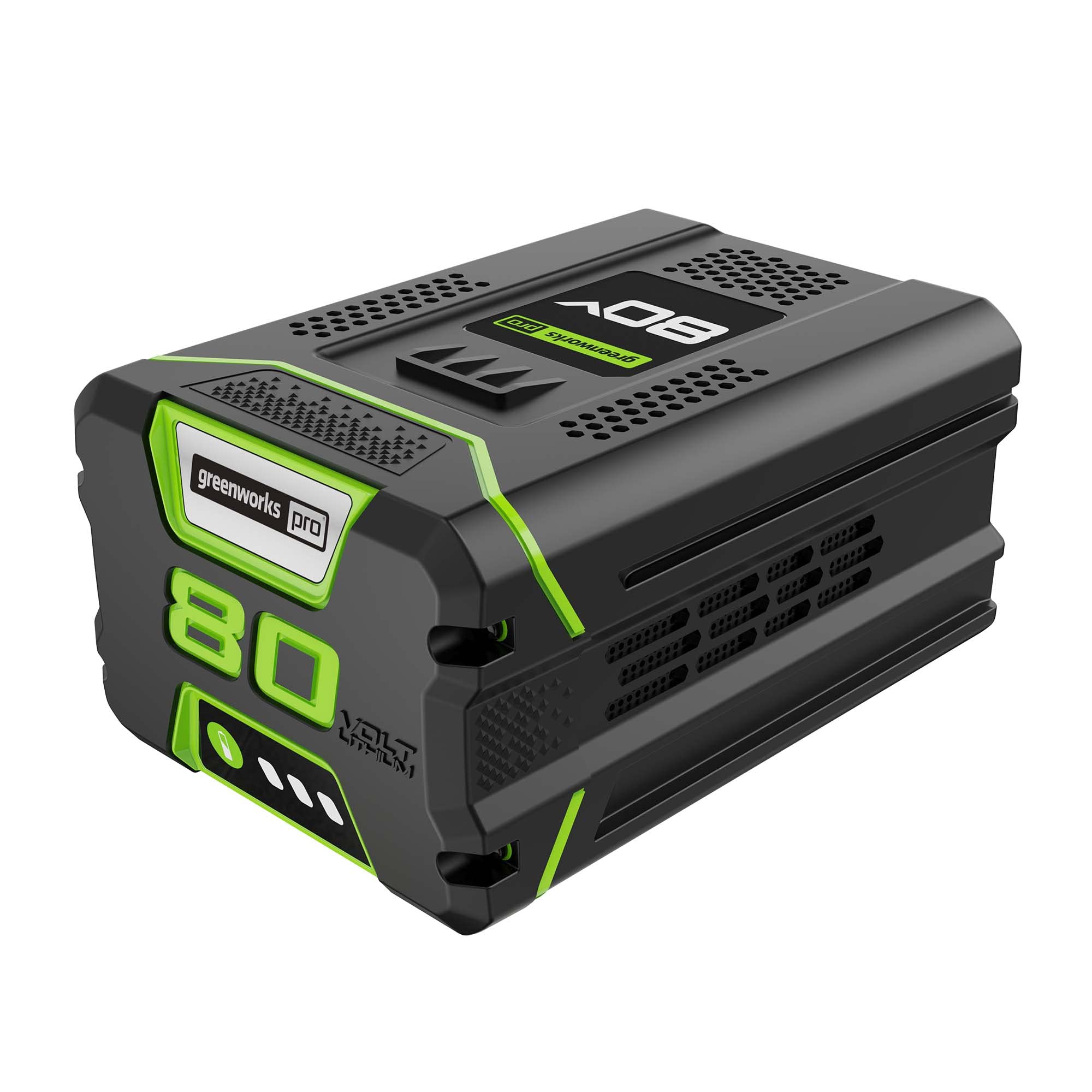 Batería Greenworks Pro 80 V 2.0 Ah De Iones De Litio Con Más De 75 Herramientas - Venta Internacional.