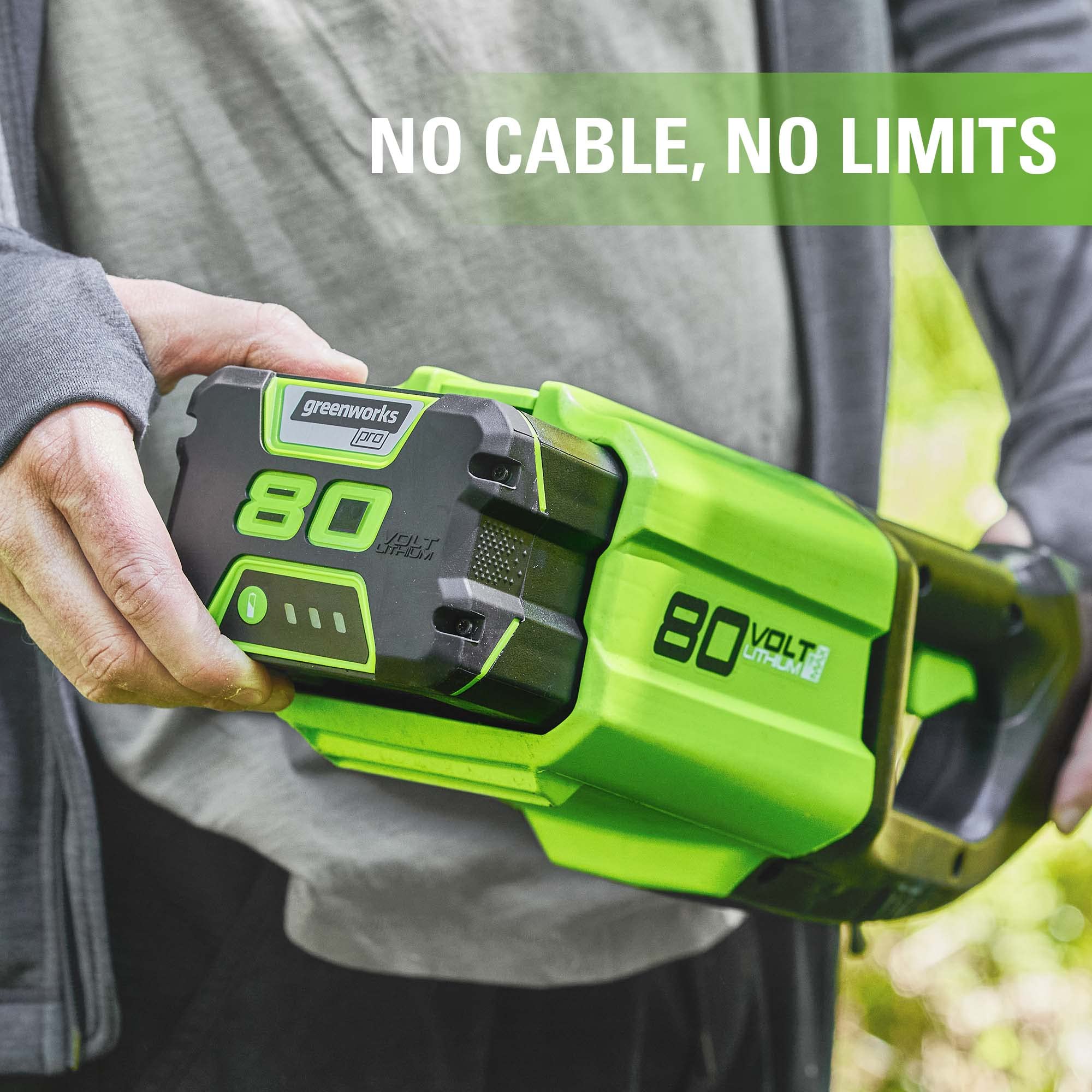 Foto 6 | Batería Greenworks Pro 80 V 2.0 Ah De Iones De Litio Con Más De 75 Herramientas - Venta Internacional.