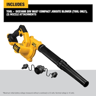 Foto 2 | Sopladora De Hojas Dewalt 20v Max Dce100b 100m³/h Airflow - Venta Internacional.
