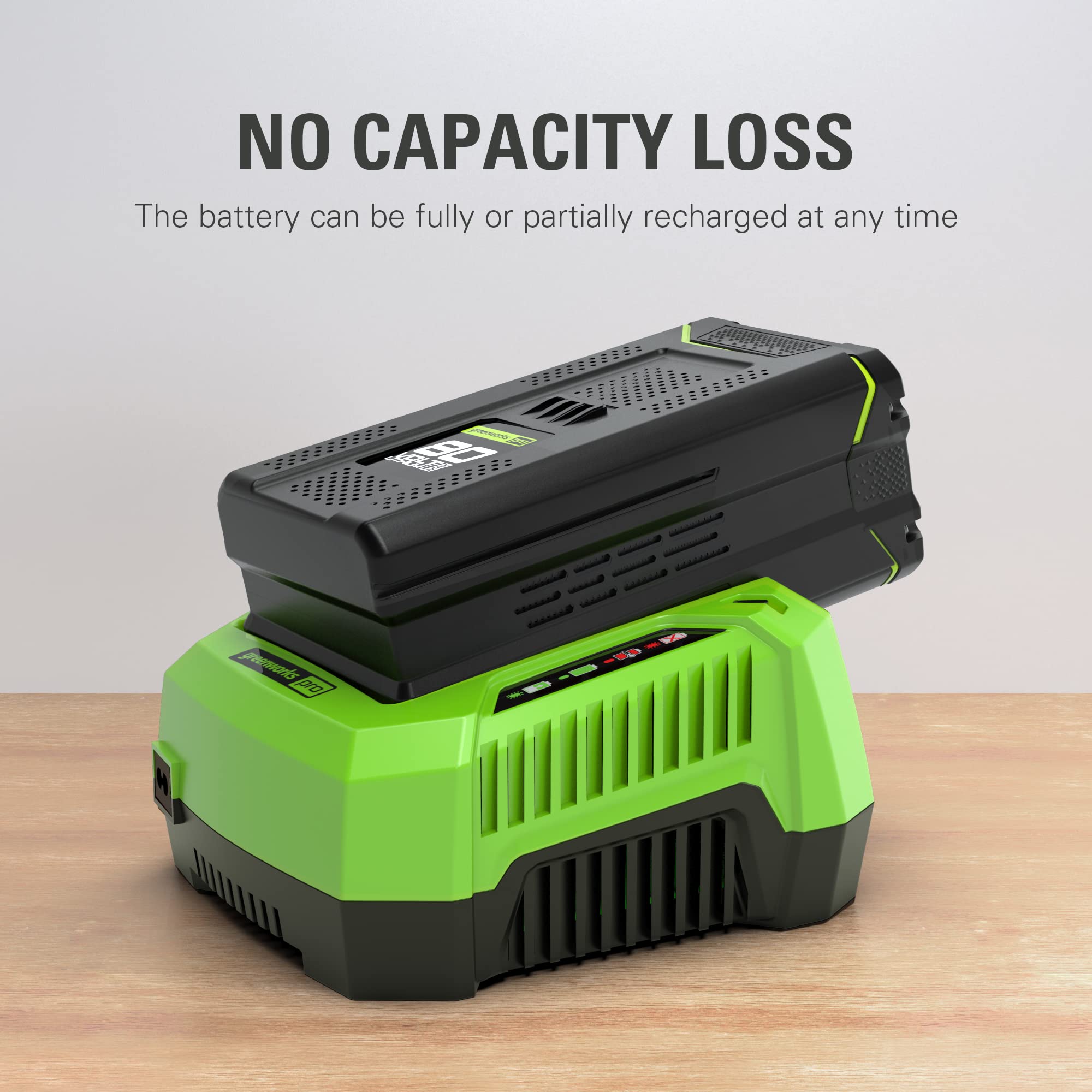 Foto 6 pulgar | Batería Greenworks Pro De 80 V, 4 Ah, Iones De Litio, 75 Herramientas - Venta Internacional.