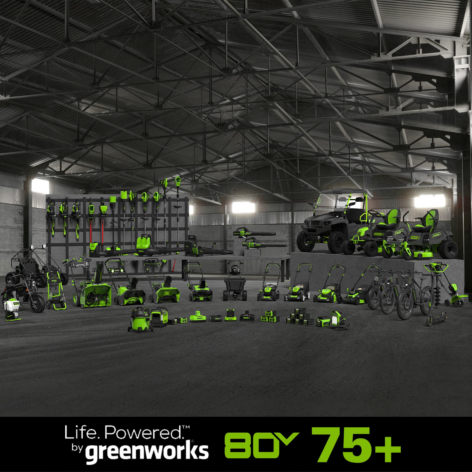 Foto 7 pulgar | Batería Greenworks Pro De 80 V, 4 Ah, Iones De Litio, 75 Herramientas - Venta Internacional.