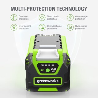 Foto 2 | Batería Greenworks De Iones De Litio De 40 V Y 2.0 Ah Para Más De 75 Herramientas - Venta Internacional.