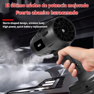 Foto 3 | Sopladora Aire Inalámbrica Eléctrica Portátil Soplador Hojas Eo Safe Imports Esi-19754 Negro