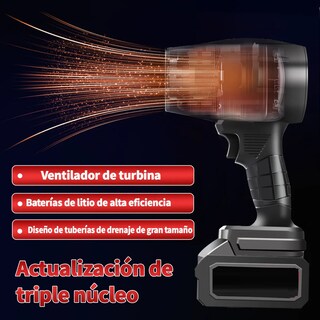 Foto 4 | Sopladora Aire Inalámbrica Eléctrica Portátil Soplador Hojas Eo Safe Imports Esi-19754 Negro