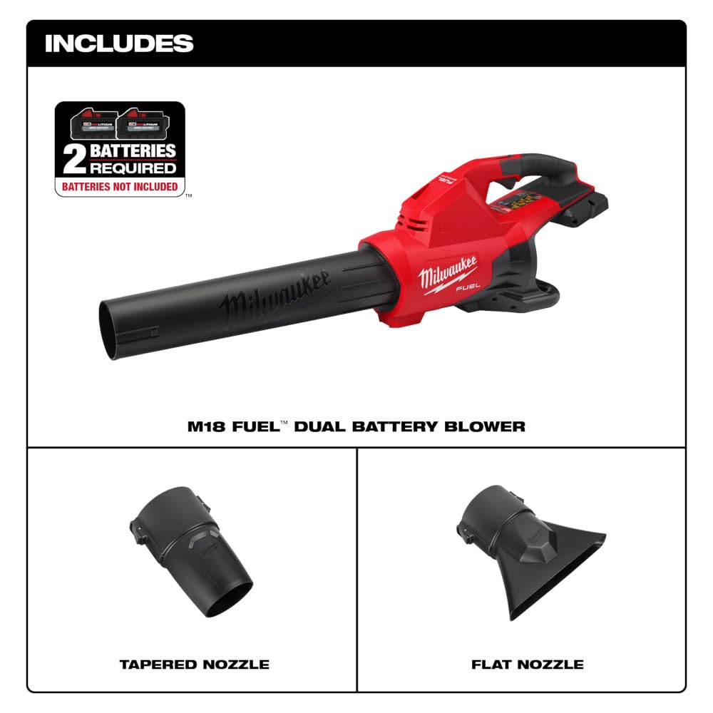 Foto 4 pulgar | Soplador Milwaukee M18 Fuel 2824-20 600 Cfm 145 Mph Con 2 Baterías - Venta Internacional.