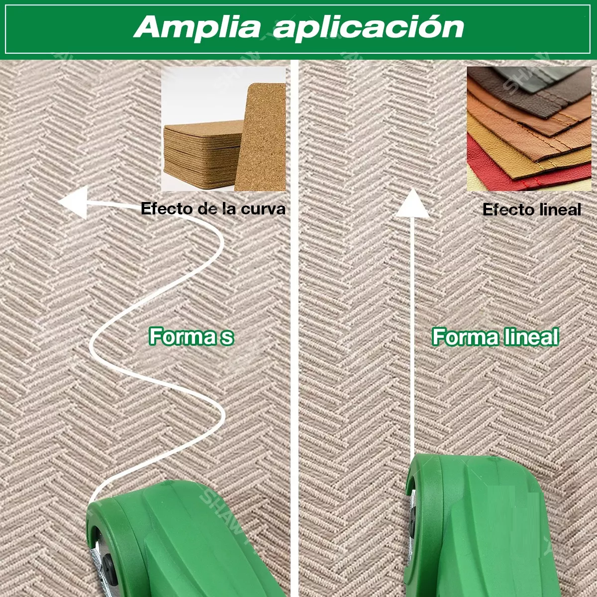 Foto 2 | Tijera Eléctrica Inalámbrica Para Tejidos de Cartón Eo Safe Imports Esi-13152 Verde