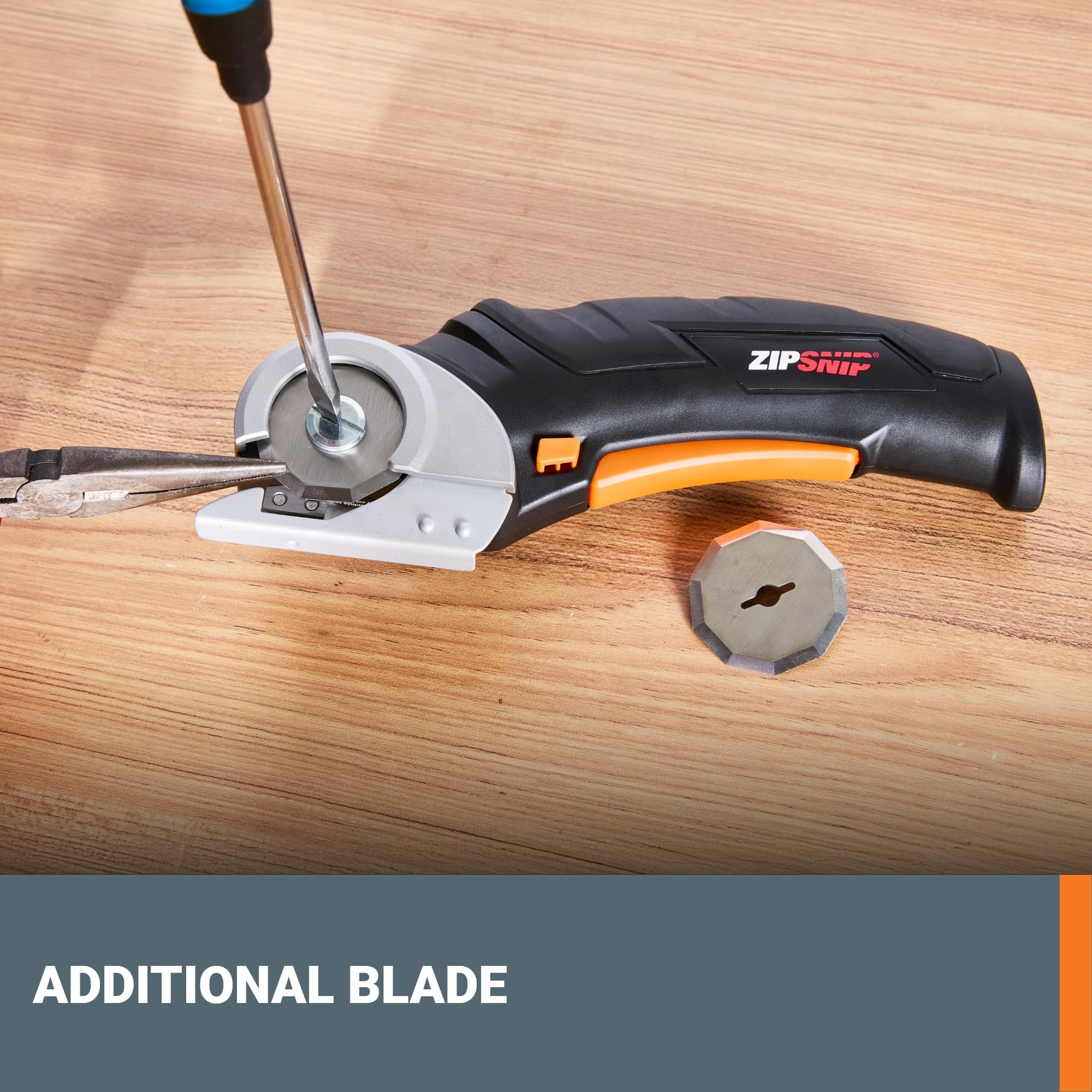 Foto 6 pulgar | Tijeras Eléctricas Inalámbricas Worx Zipsnip WX082L.2 4v - Venta Internacional