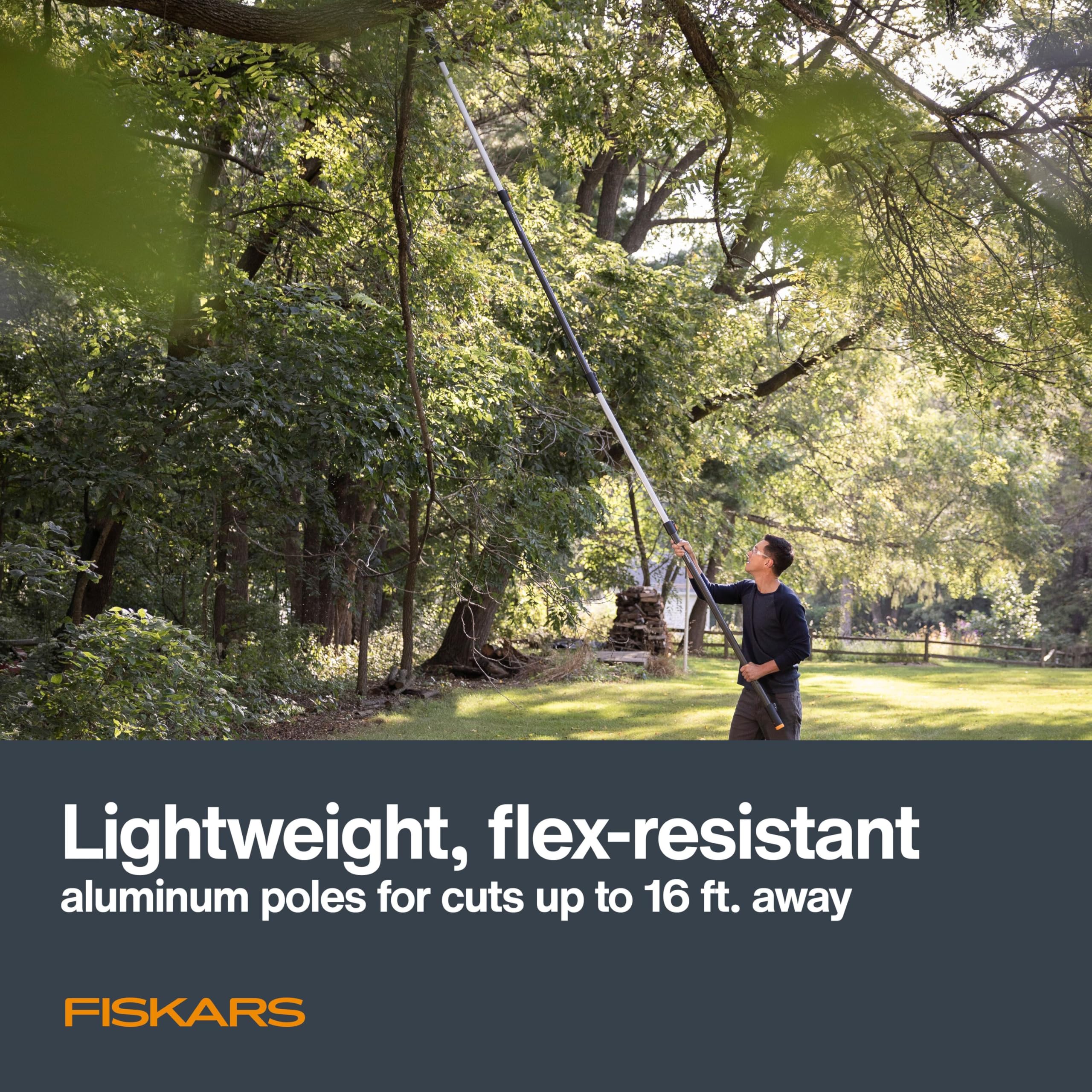 Foto 4 | Podadora De Árboles Fiskars Xtendcontrol Extensible De 4 A 8 M Con Sierra - Venta Internacional.