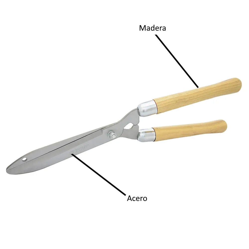 Foto 4 pulgar | Tijera Poda Dos Manos Pesado 21.1/4 Mango Madera Surtek