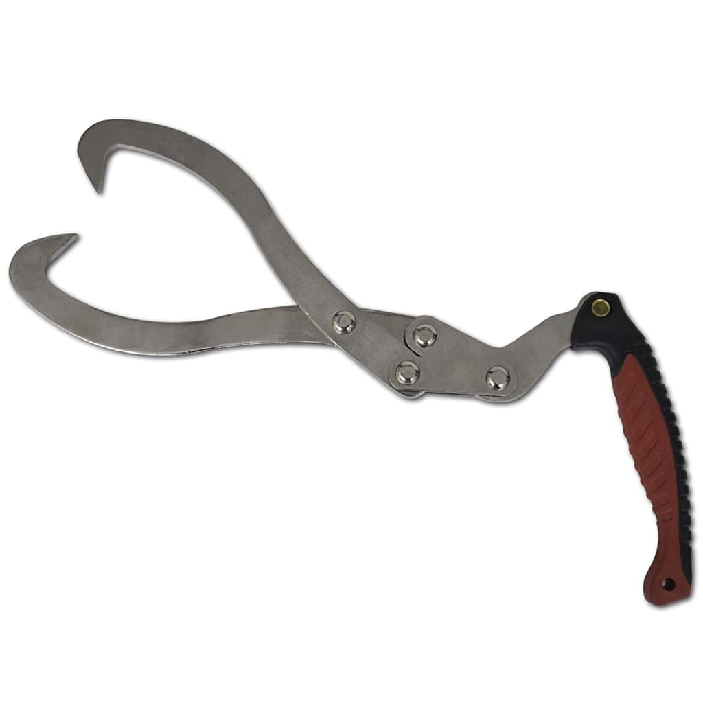 Foto 4 pulgar | Pinzas Para Troncos Vidaxl De Acero Duradero Con Mango De Tpr, Juego De 2 - Venta Internacional.