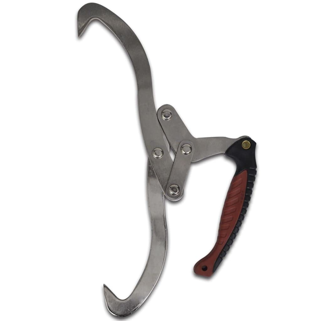 Foto 5 pulgar | Pinzas Para Troncos Vidaxl De Acero Duradero Con Mango De Tpr, Juego De 2 - Venta Internacional.