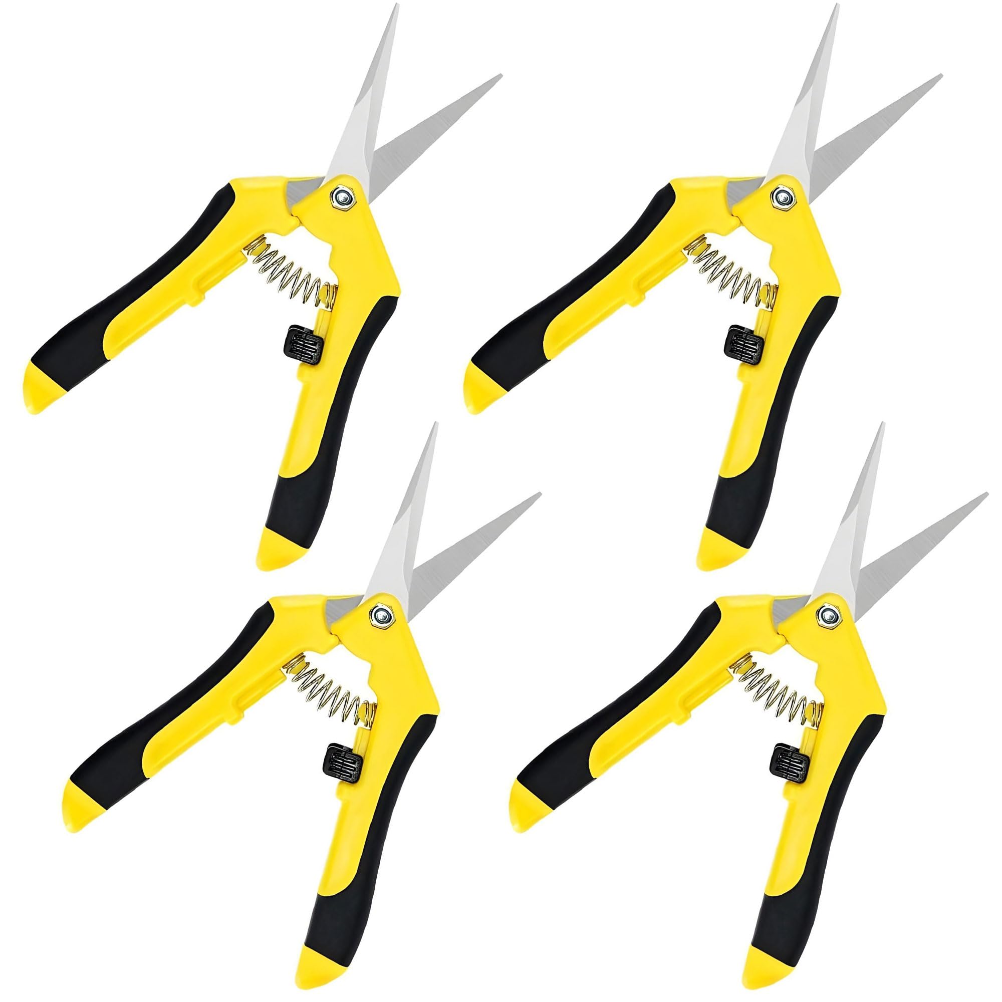 Foto 1 | Tijeras De Podar Ipower De 6.5 Pulgadas Con Cuchillas De Acero Inoxidable, 4 Unidades - Venta Internacional.