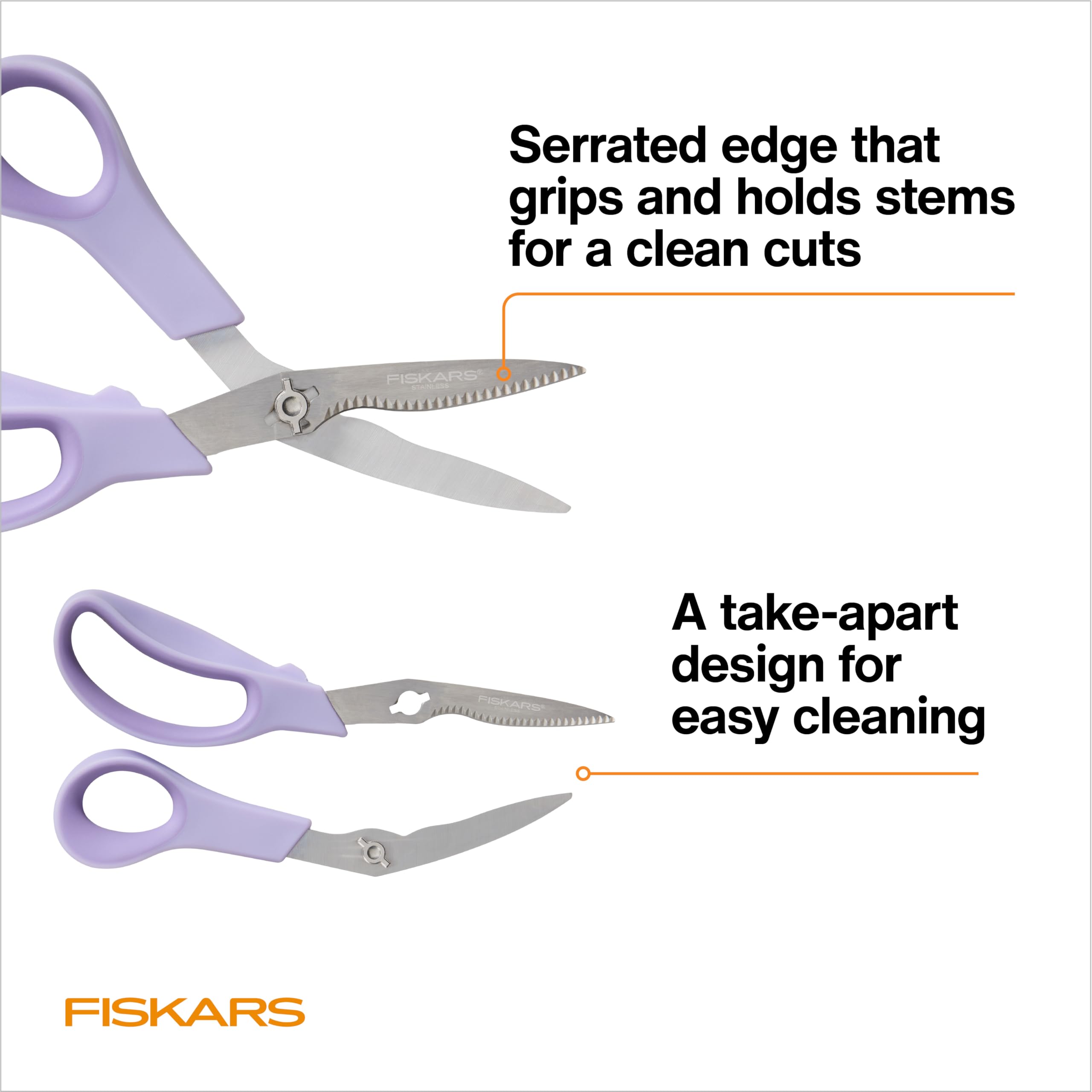Foto 4 | Set De Tijeras De Podar Y Verduras Fiskars Explore Collection - Venta Internacional.