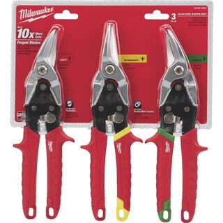 Foto 1 | Set De Tijeras Milwaukee 48-22-4533 Aviation De 3 Piezas - Venta Internacional.