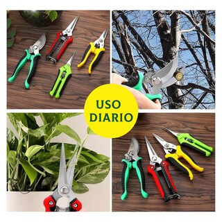 Foto 4 | Kit De Tijeras De Jardinería Para Podar Profesional Jardín Eo Safe Imports Esi-19748 Multicolor