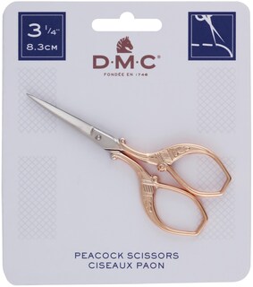 Foto 1 | Tijeras De Bordar Dmc Peacock De 9 5 Cm Fabricadas En Italia - Venta Internacional.