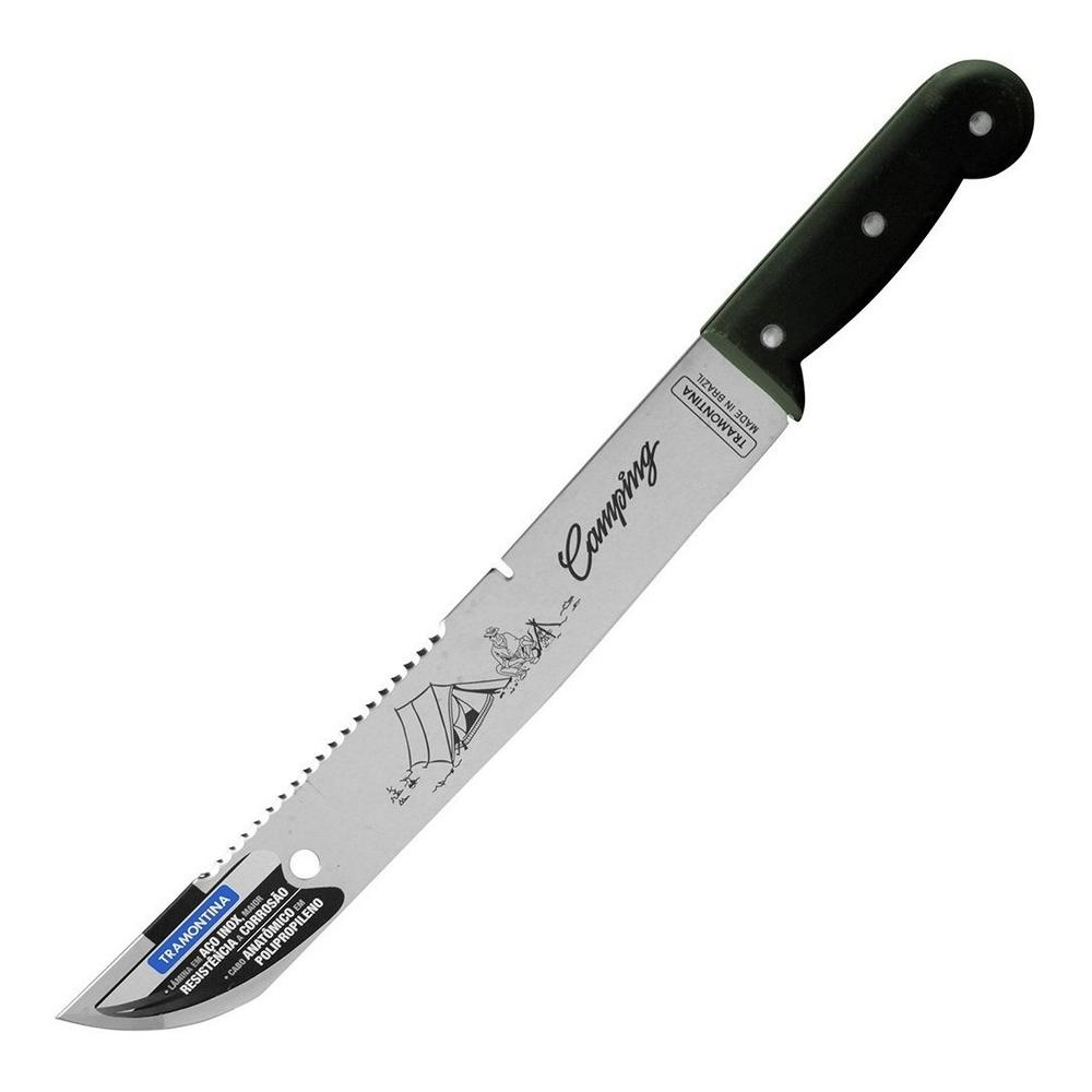 Foto 2 pulgar | Machete Acero Inoxidable 12'' Tipo Camping-pesca Tramontina