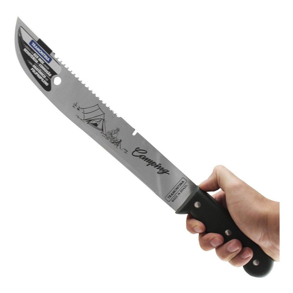 Foto 5 pulgar | Machete Acero Inoxidable 12'' Tipo Camping-pesca Tramontina