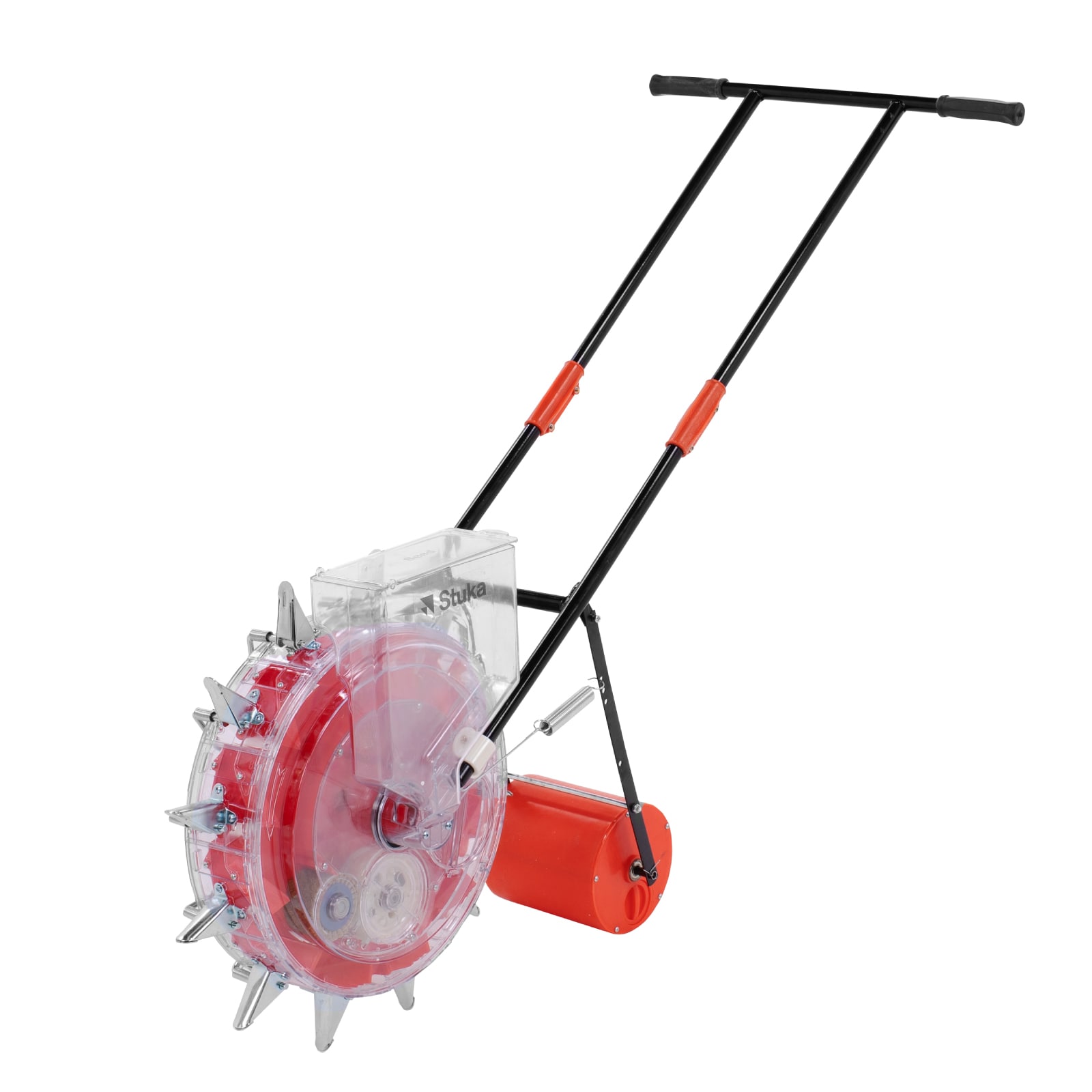 Sembradora Manual de Semillas Forlí Stuka Naranja con Contenedor $2,799