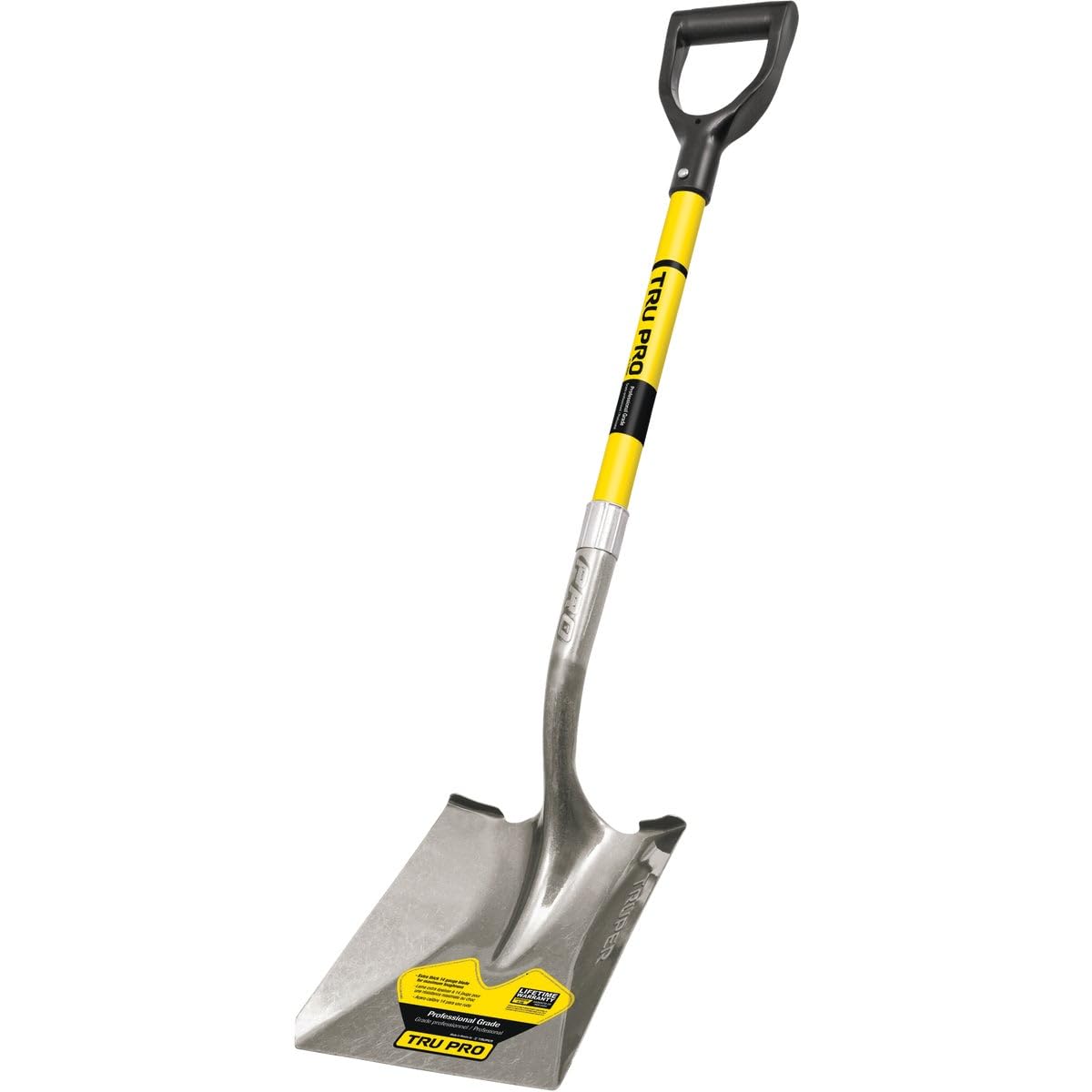 Foto 2 pulgar | Pala Truper Tru Pro De Punta Cuadrada De 29 Pulgadas Con Mango De Fibra De Vidrio - Venta Internacional.