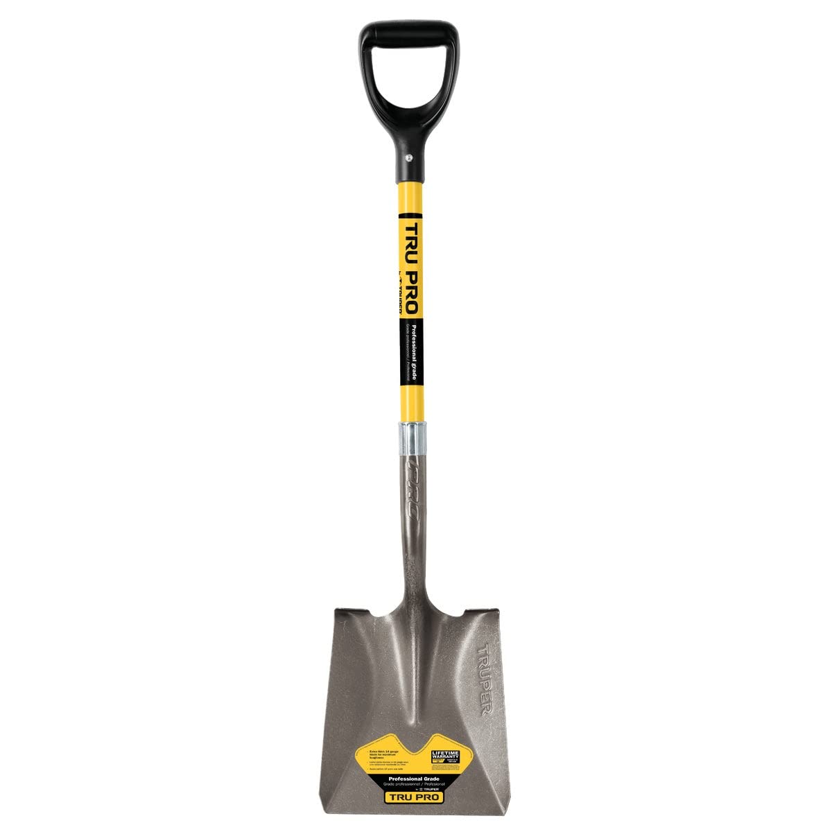 Foto 3 pulgar | Pala Truper Tru Pro De Punta Cuadrada De 29 Pulgadas Con Mango De Fibra De Vidrio - Venta Internacional.