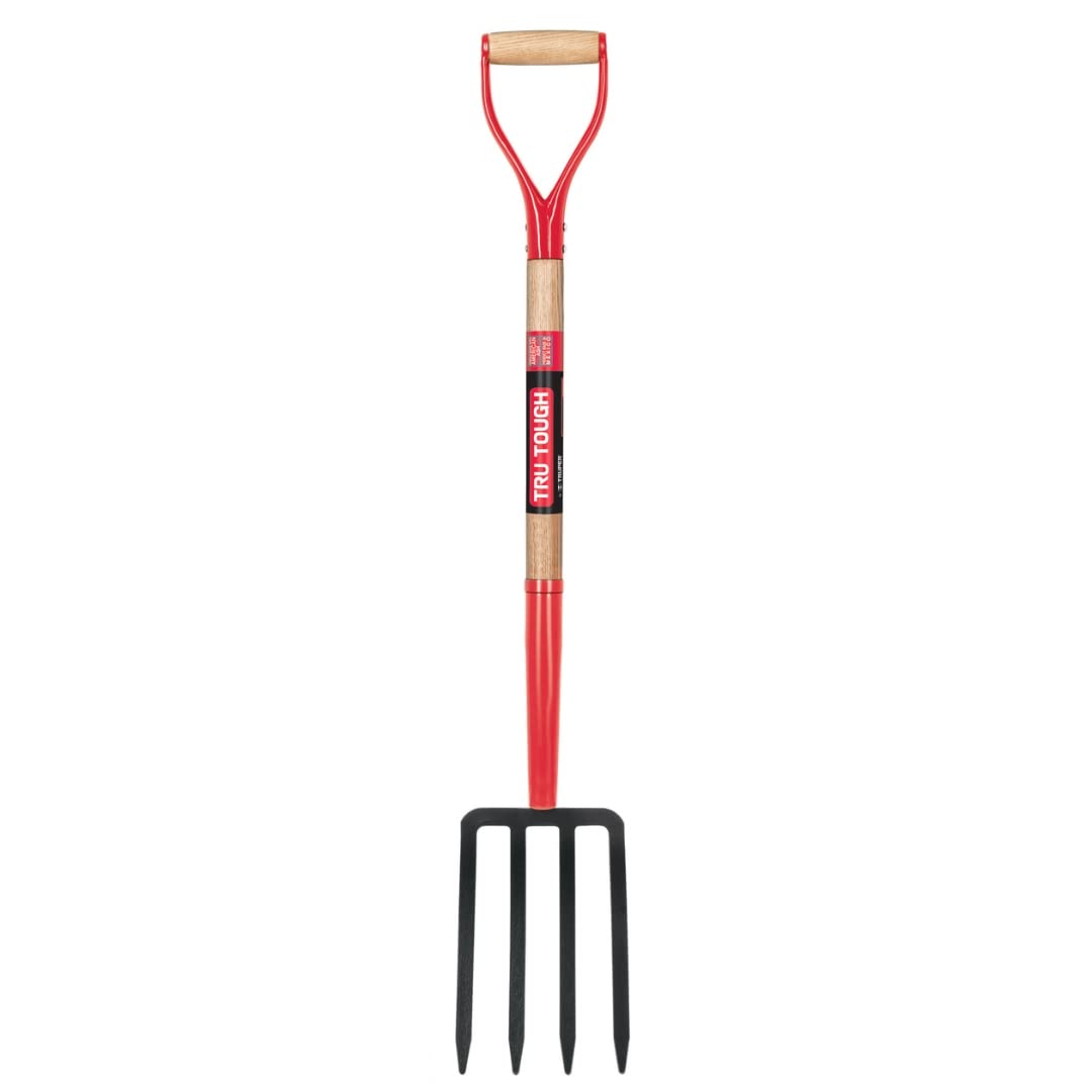 Horquilla Para Pala Truper 30293, 4 Dientes, 76 Cm, Madera Y Acero, Mango En D - Venta Internacional. $2,180