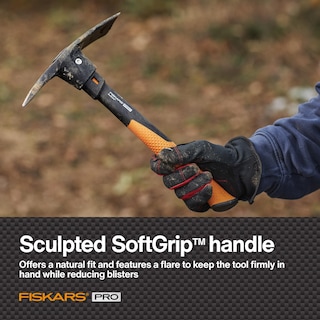 Foto 3 | Pickaxe Mattock Fiskars Isocore, Mango Amortiguador De 0,7 Kg - Venta Internacional.