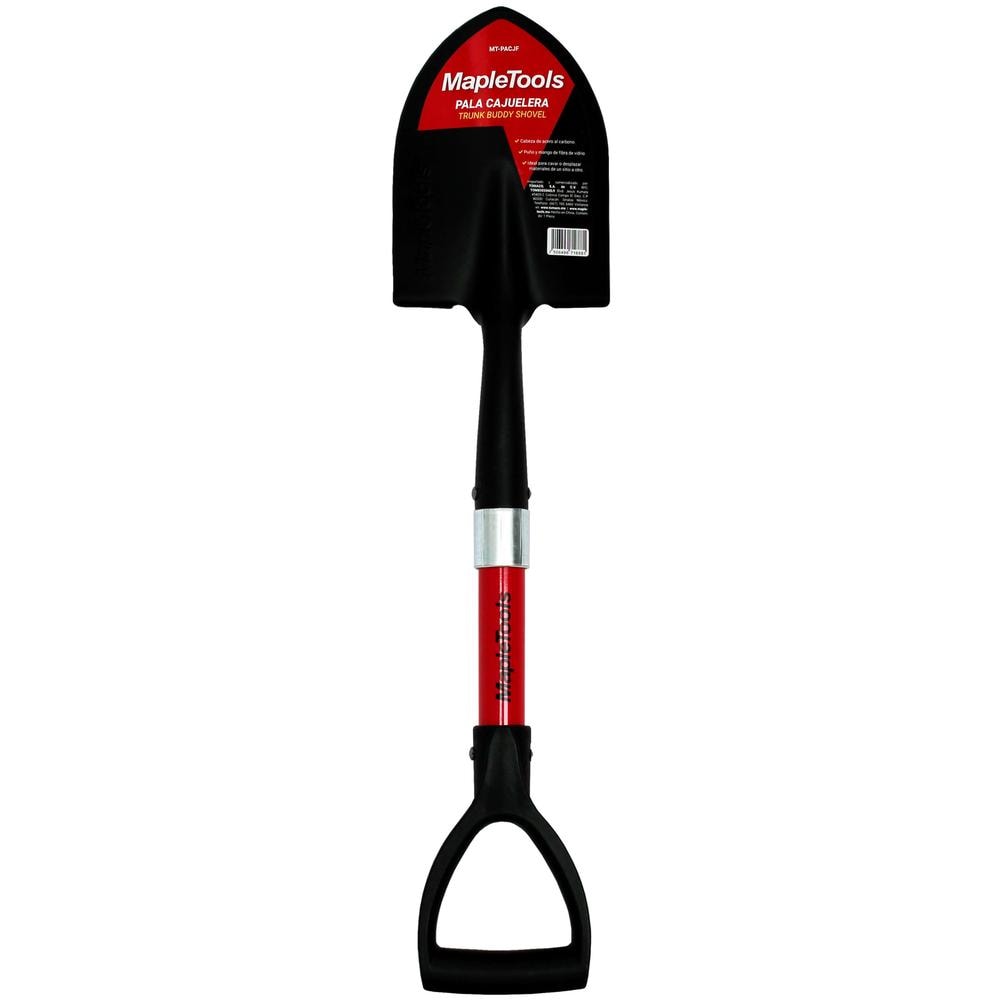 Pala Cajuelera Redonda Fibra De Vidrio Puño Y Maple Tools $515