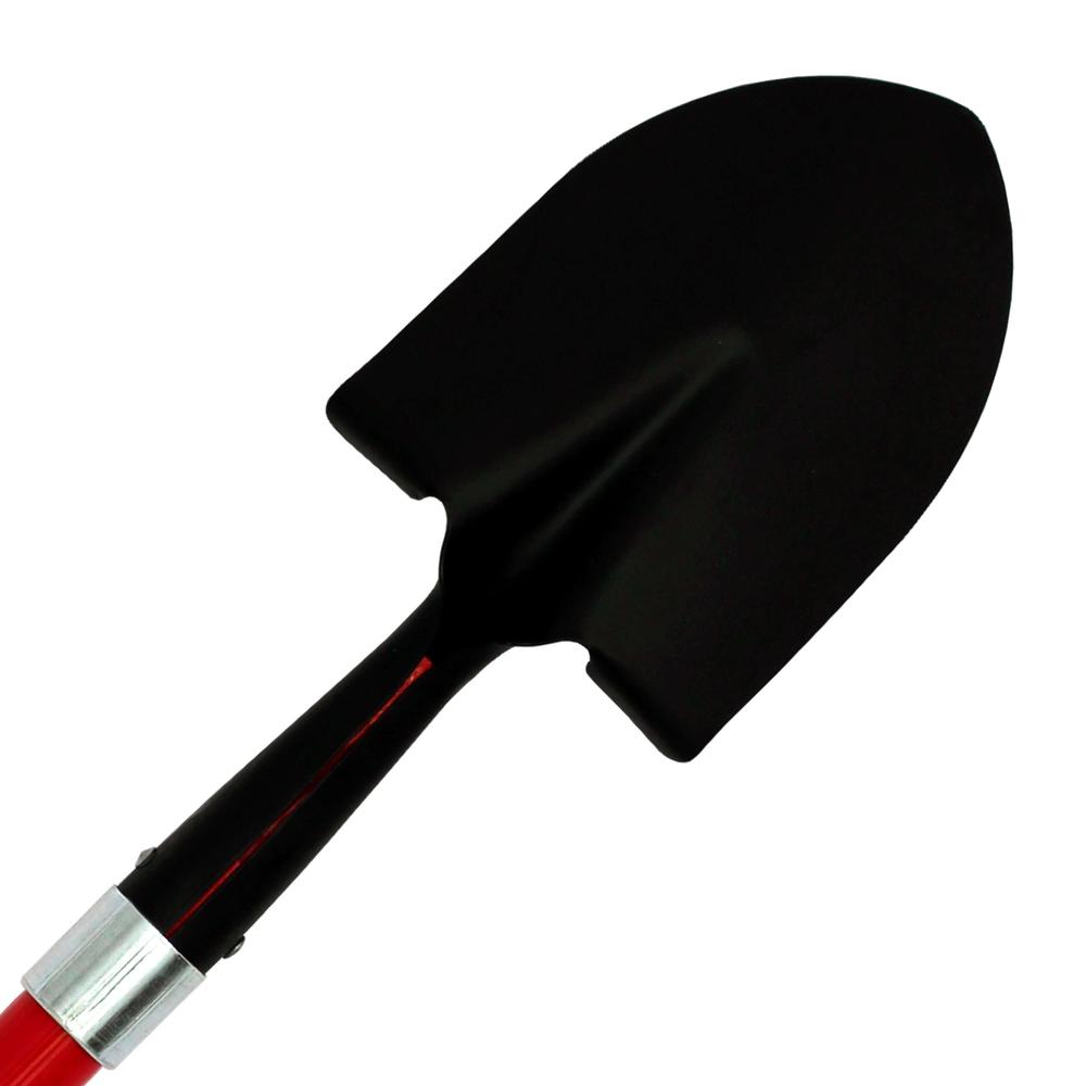 Foto 5 pulgar | Pala Cajuelera Redonda Fibra De Vidrio Puño Y Maple Tools