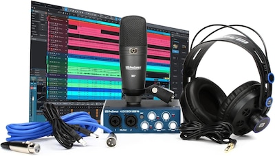 Foto 1 | Paquete De Grabación Presonus Audiobox 96 Studio Usb 2.0 Con Micrófono - Venta Internacional.