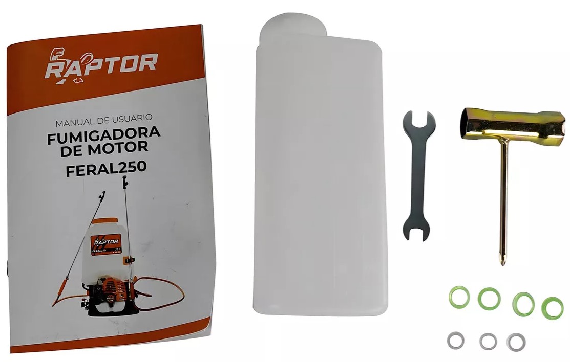 Foto 7 pulgar | Fumigadora Raptor 25 Litros 1.2 Hp C/doble Varilla- Feral250