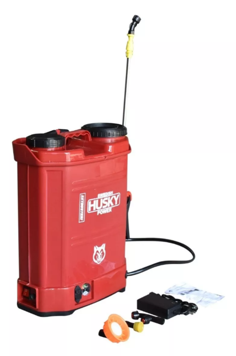 Fumigadora Eléctrica C/bazuka Swedish Husky Setbuster Color Rojo 16l