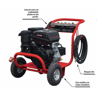 Foto 2 | Hidrolavadora A Gasolina 14 Hp 4200 Psi 12.1 L P/ Min Urrea