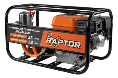 Foto 6 | Fumigadora De Parihuela Raptor C/motor 6.5 Hp Feral650 Naranja