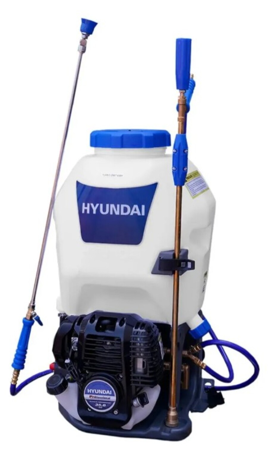 Foto 2 | Fumigadora Hyundai Profesional 4 Tiempos - Turbo768pro Color Azul Marino