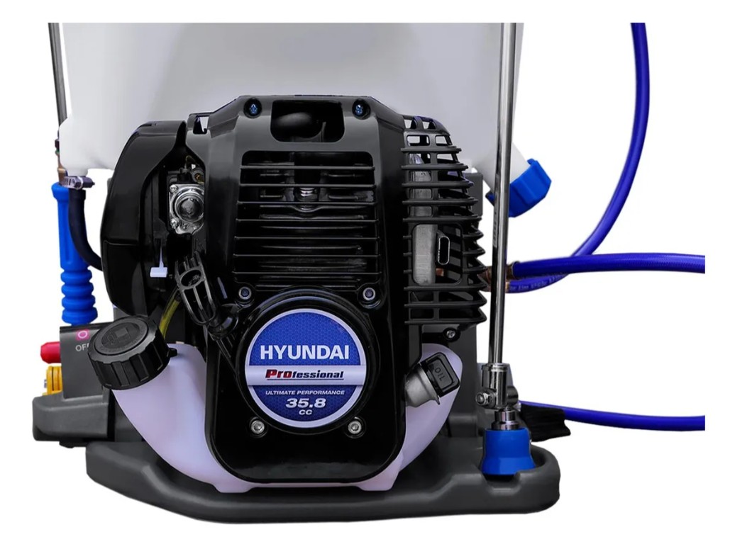 Foto 3 | Fumigadora Hyundai Profesional 4 Tiempos - Turbo768pro Color Azul Marino
