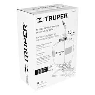Foto 2 | Fumigador de Mochila Truper Tipo 425 15 Litros