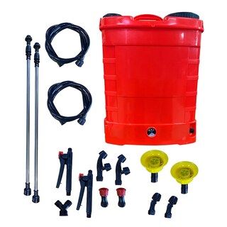 Foto 1 | Aspersor Fumigador Eléctrico de 20 litros en Rojo con Batería Recargable