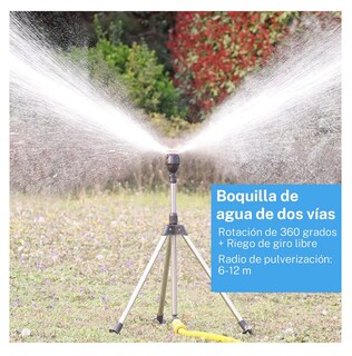 Foto 4 | Aspersor de Soporte Telescópico con Trípode de Riego
