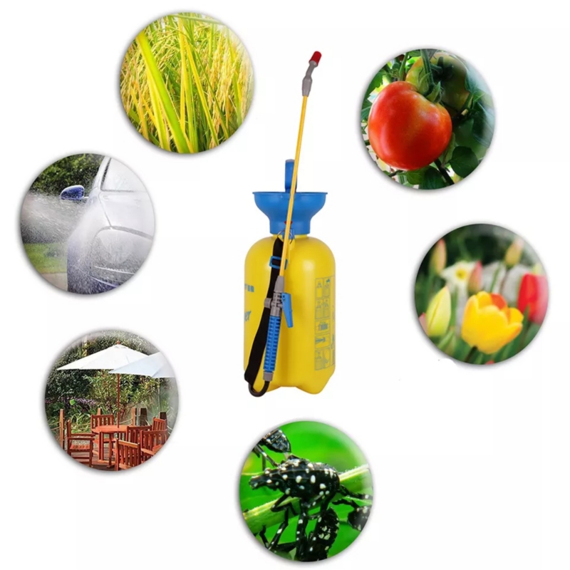 Manual De Fumigador/pulverizador A Presión De 8 Litros, Multicolor, Genérico - Venta Internacional.