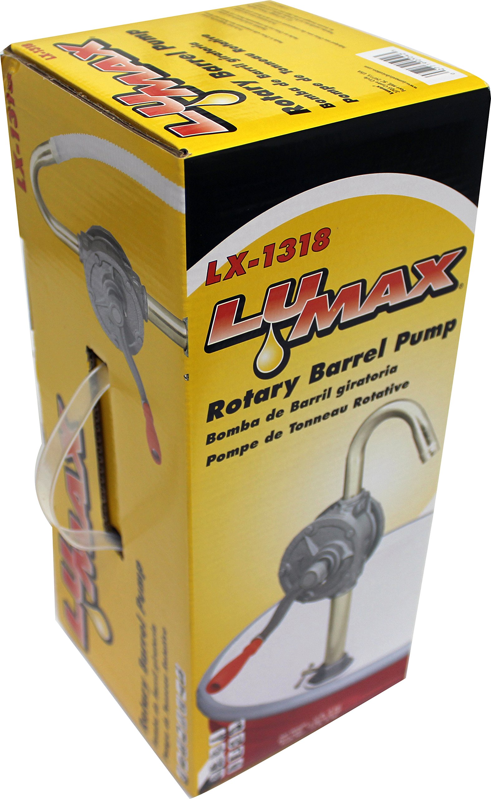 Foto 3 | Bomba De Barril Rotativo Lumax Grey Lx-1318 Para Fluidos No Corrosivos - Venta Internacional.